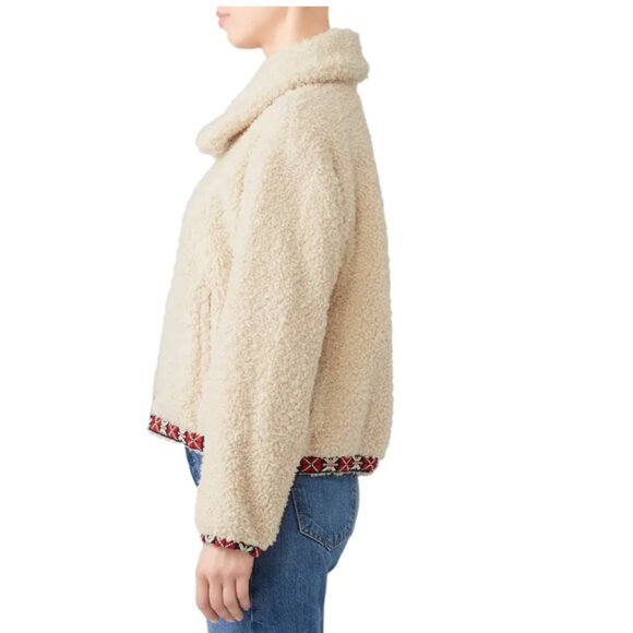 The Great The Faux Sherpa Shepherd Coat - Picture 7 of 7